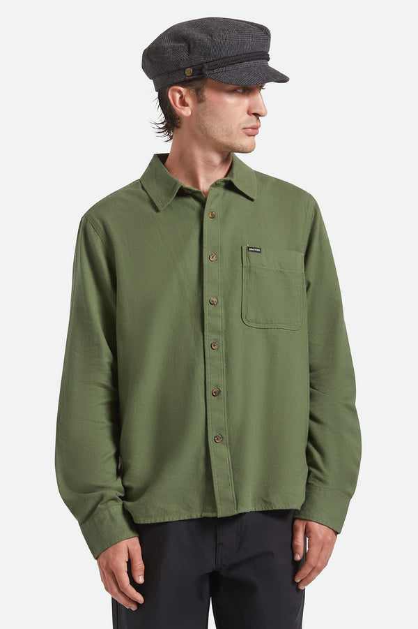 Brixton Fiddler Fisherman Cap Grey Shadow Plaid