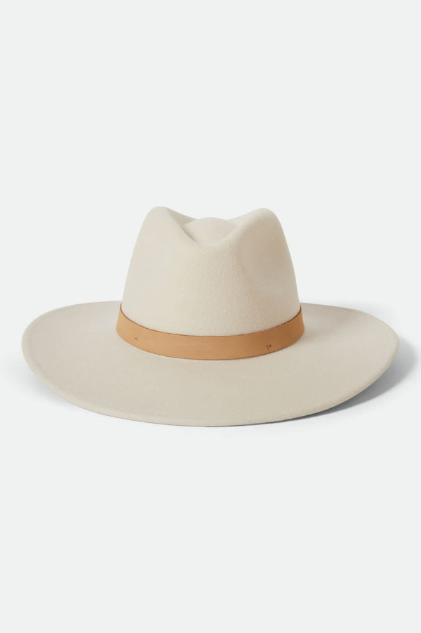 Brixton Harper Felt Hat Dove/Natural