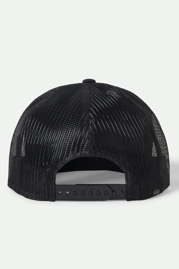 Brixton Highline Netplus Trucker Hat Black