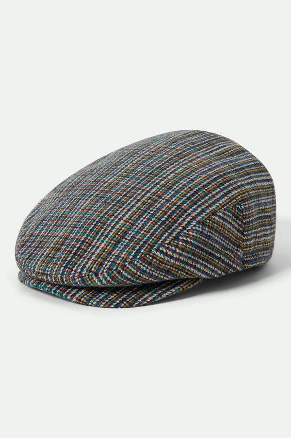 brixton Hooligan Flat Cap Multi Plaid
