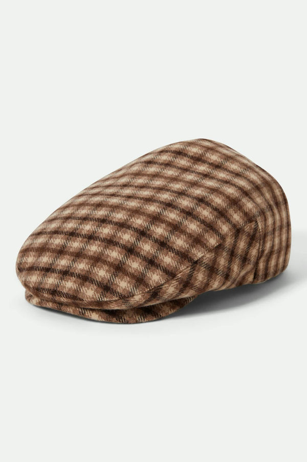brixton Hooligan Flat Cap Sand/Brown
