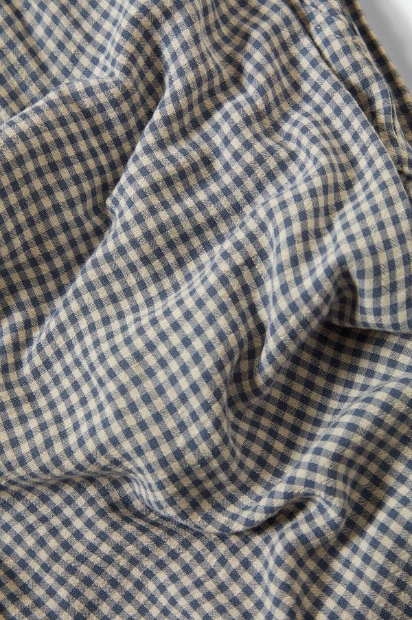 Brixton Hudson Lounge Pant Azure Blue Gingham