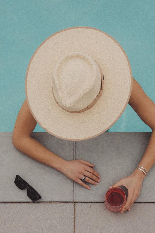 Brixton Jo Straw Rancher Limited Natural/Natural