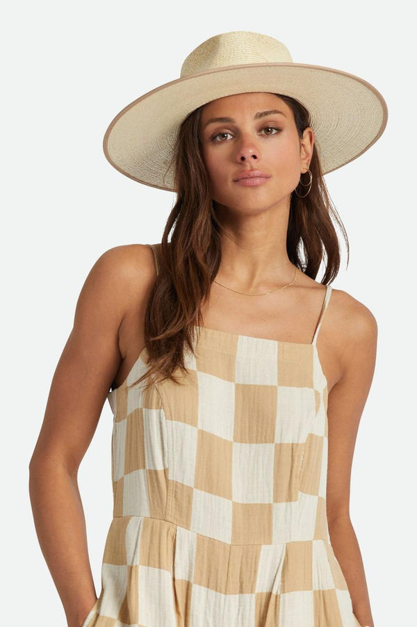 Brixton Jo Straw Rancher Limited Natural/Natural