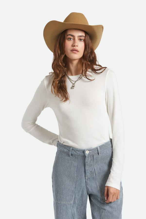 Brixton Laredo Branded Cowboy Hat Antique Bronze