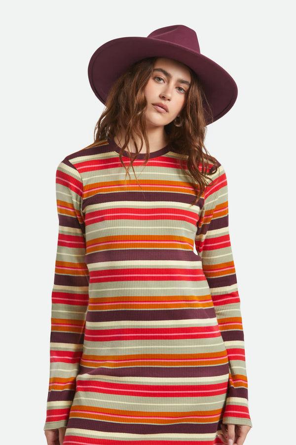 Brixton Layton Comfort Fedora Port/Port