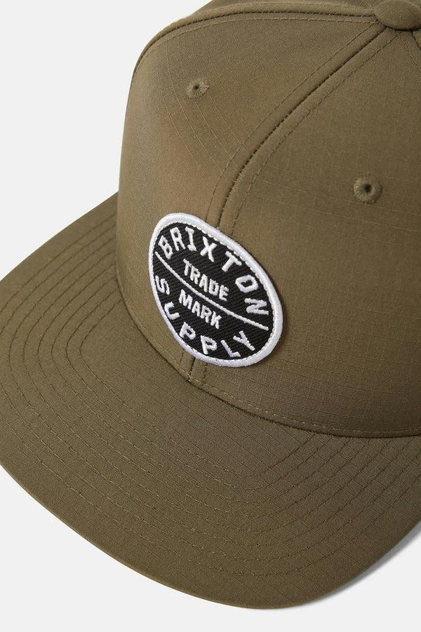 Brixton Oath III Snapback Ivy Green Ripstop