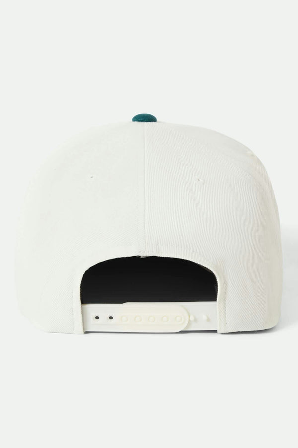 Brixton Oath Iii Snapback Off White/Night Sage