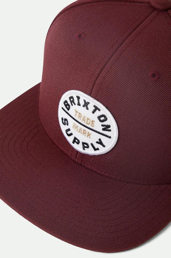 Brixton Oath Iii Snapback Port