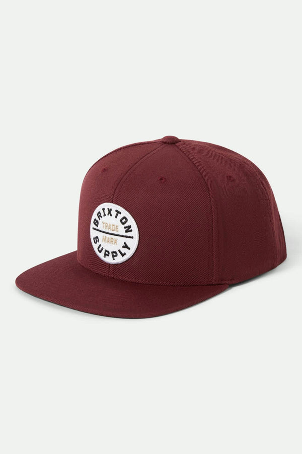 brixton Oath Iii Snapback Port
