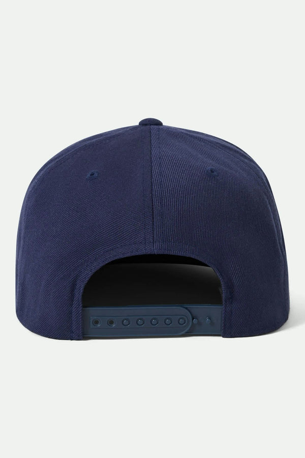 Brixton Oath III Snapback Washed Navy/White/Black