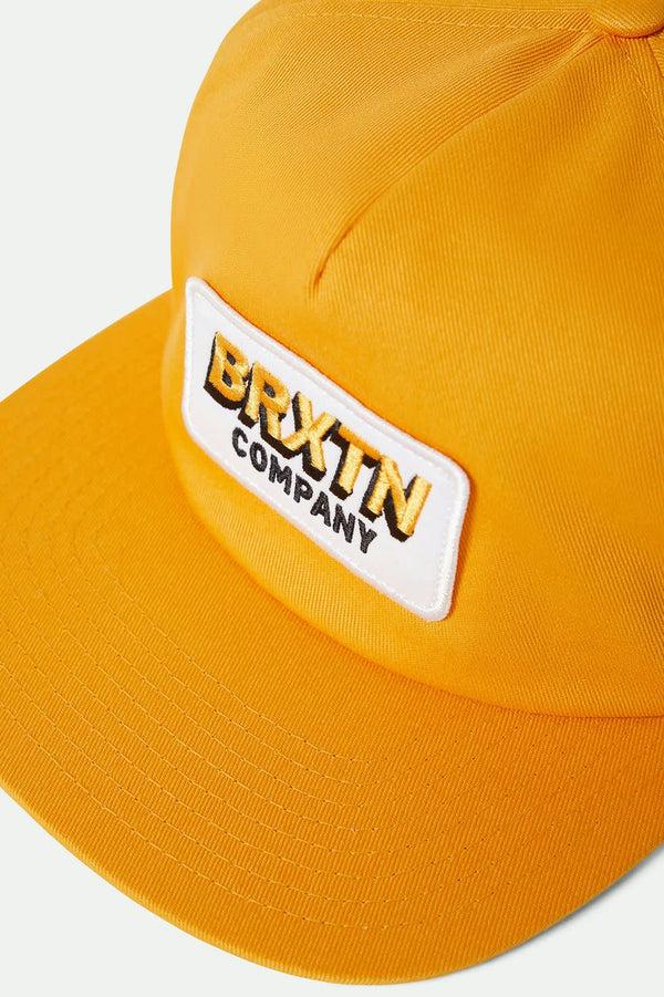 Brixton Payment Snapback Spruce Yellow