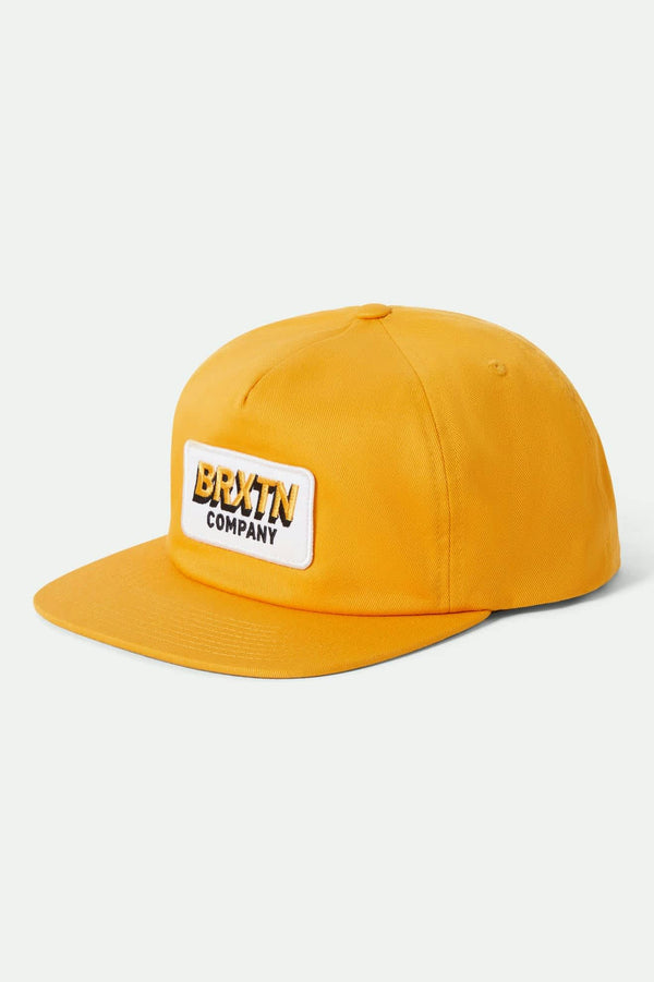 brixton Payment Snapback Spruce Yellow