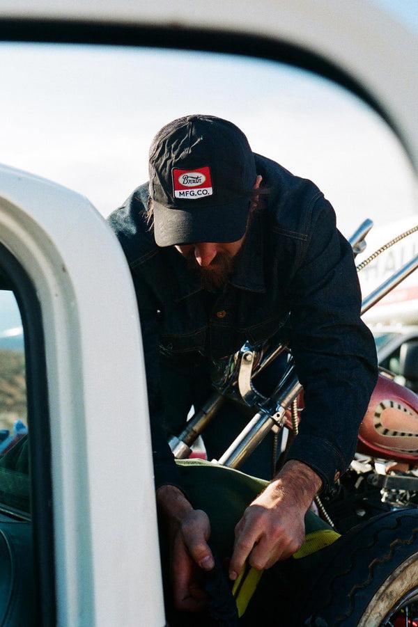 Brixton Phillips Netplus Trucker Hat Black/Black