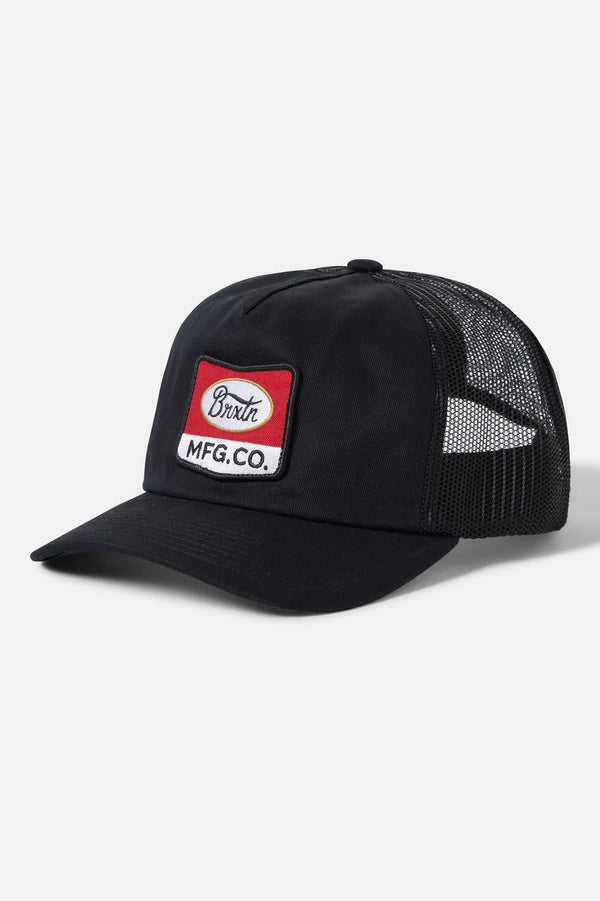 brixton Phillips Netplus Trucker Hat Black/Black