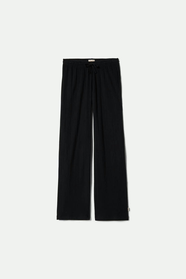 Brixton Pointelle Lounge Pant Black