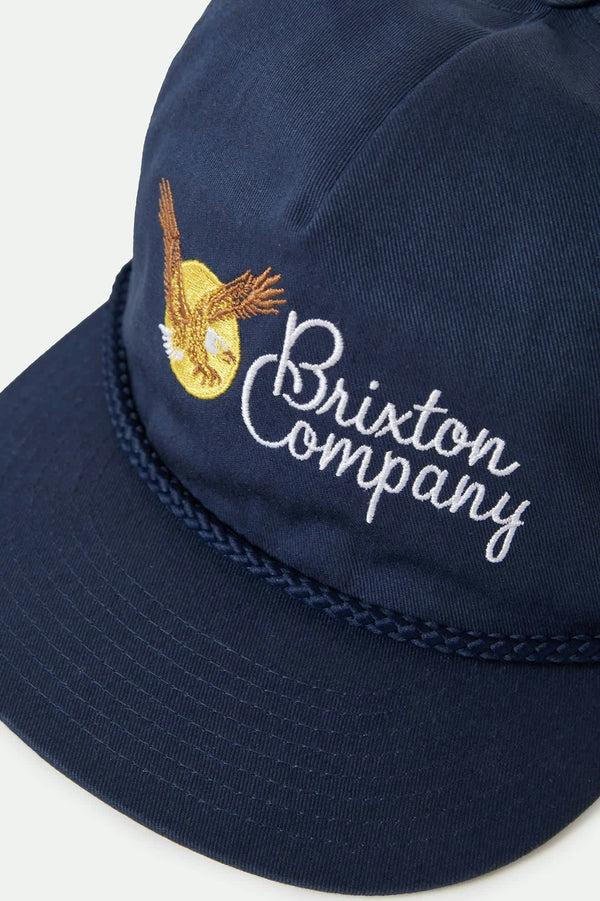 Brixton Soar Snapback Washed Navy
