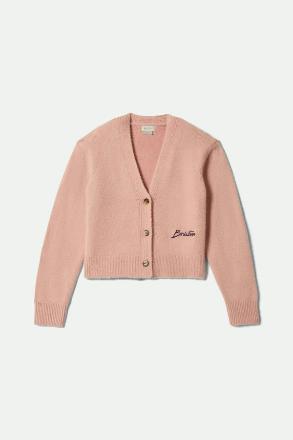 Brixton Town Cardigan Mellow Rose