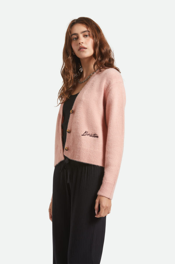 Brixton Town Cardigan Mellow Rose
