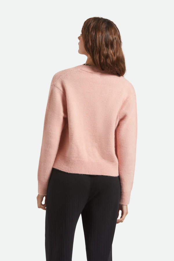 Brixton Town Cardigan Mellow Rose