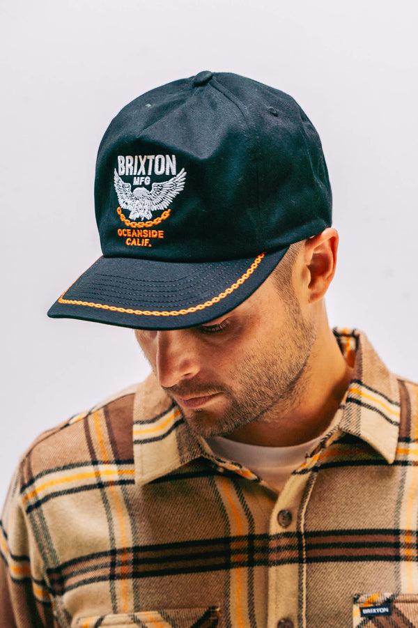 Brixton Waller Snapback Black