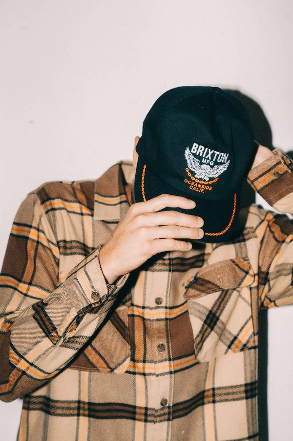 Brixton Waller Snapback Black