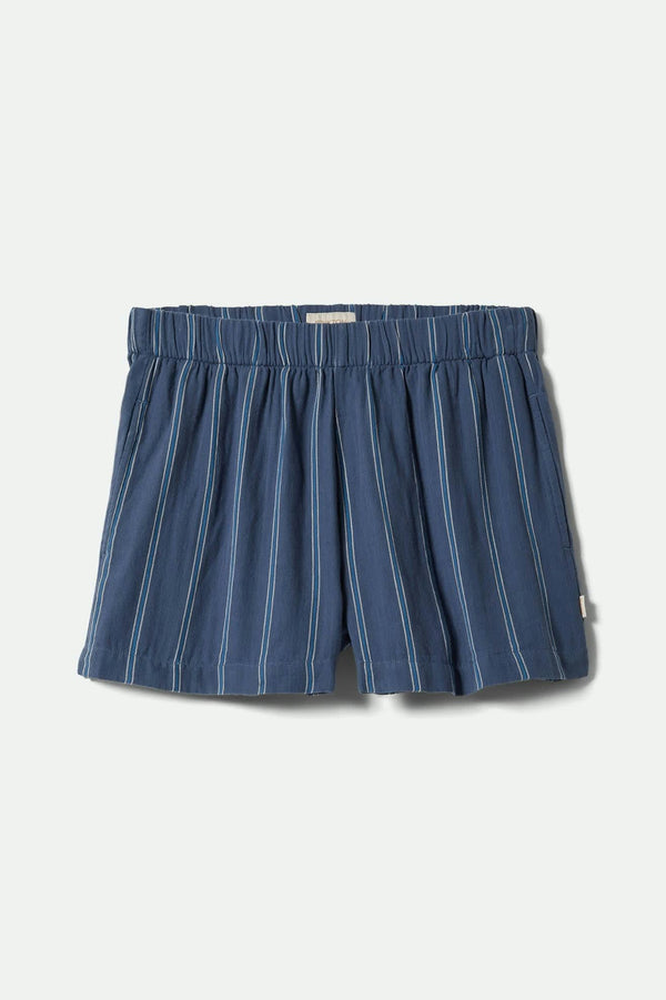 Brixton Wandering Short Berring Sea/White