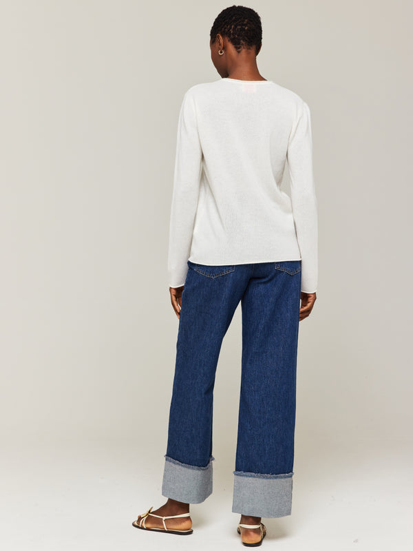 Brodie Aurora Cashmere Crew Neck