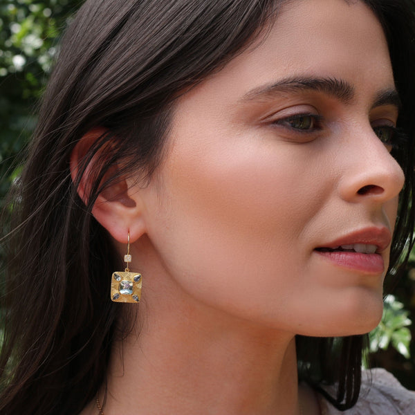 Brooke Gregson Albers Tourmaline Sapphire Earrings
