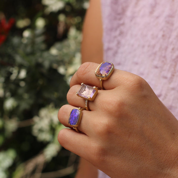 Brooke Gregson Amethyst Bird Ring