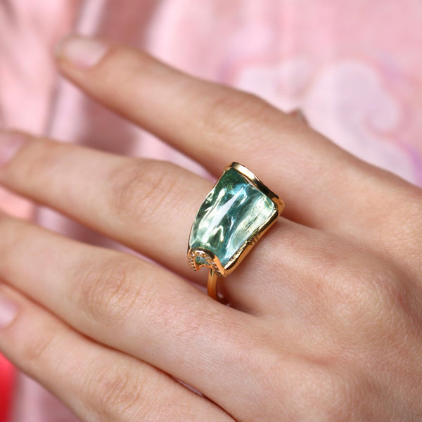 Brooke Gregson Aquamarine Cloud Ring