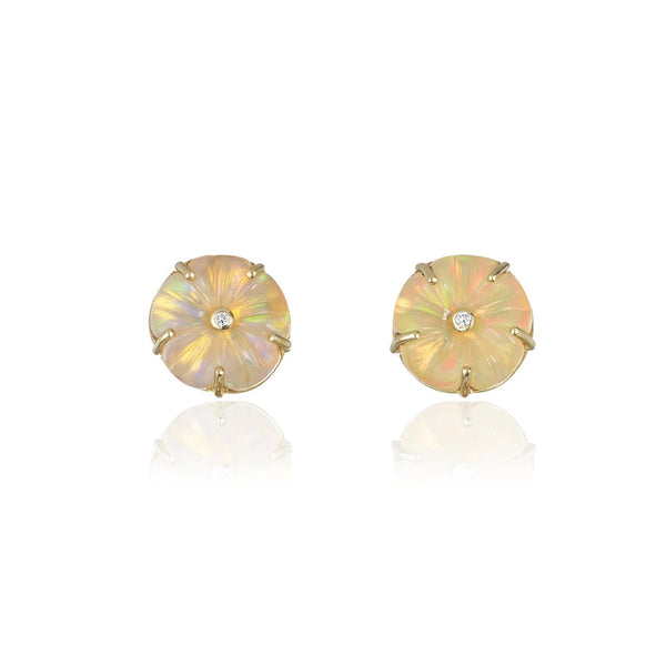 brooke gregson Blossom Opal Stud Earrings