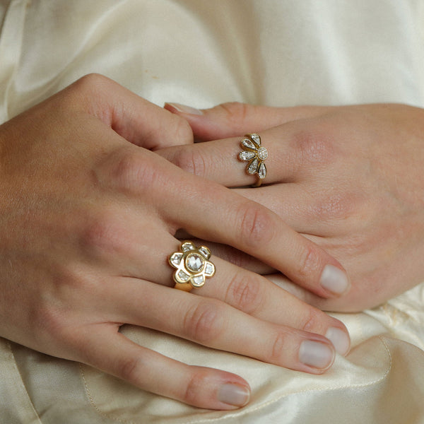 Brooke Gregson Diamond Flower Ring