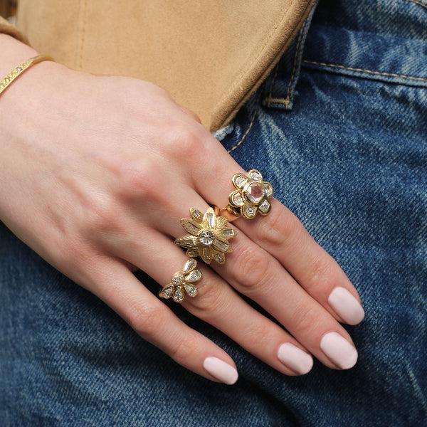 Brooke Gregson Diamond Flower Ring