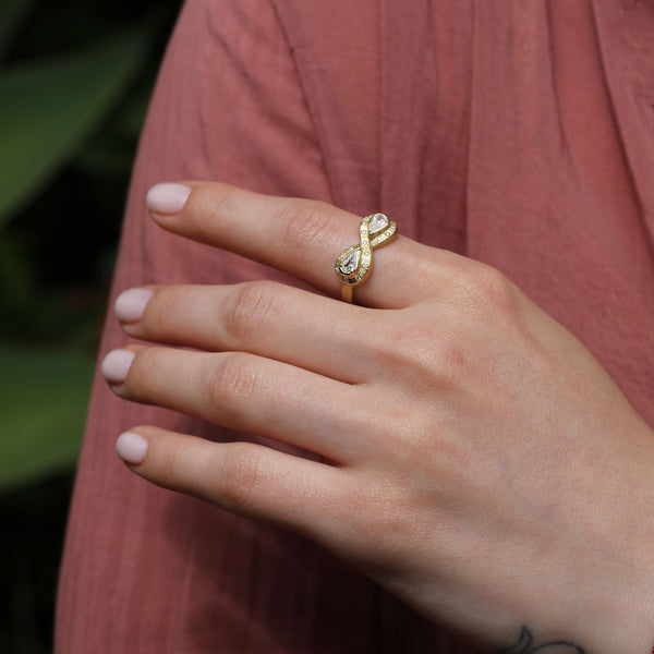Brooke Gregson Double Infinity Diamond Ring