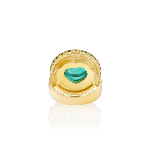 Brooke Gregson Emerald Heart Chakra Ring