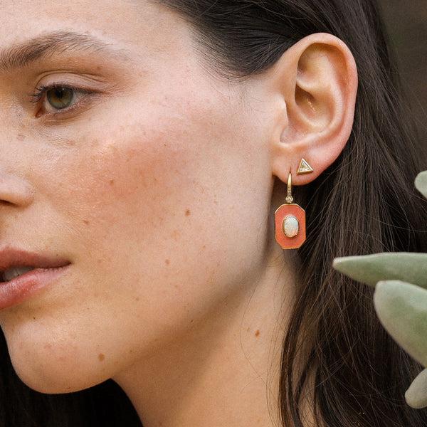 Brooke Gregson Fantasia Opal Enamel Drop Earrings