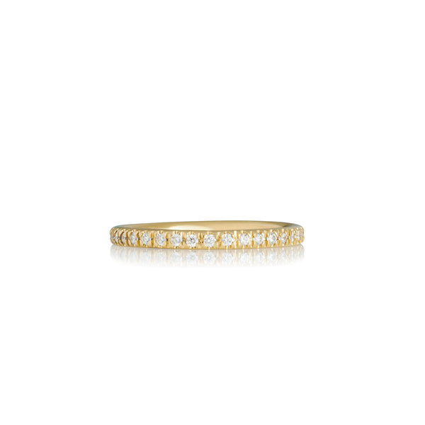 brooke gregson Los Angeles Diamond Pave Band
