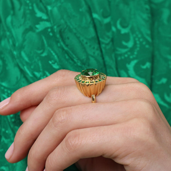 Brooke Gregson Tsavorite Emerald Imperial Ring