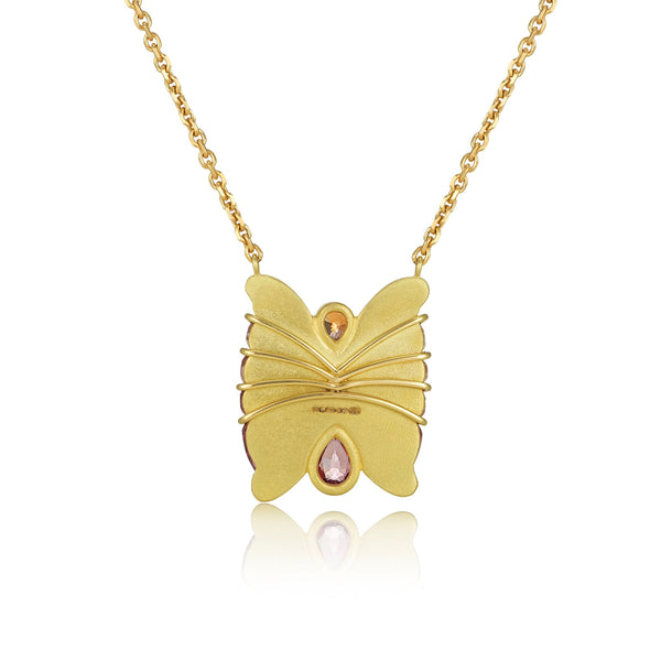 Brooke Gregson Butterfly Tourmaline Sapphire Necklace