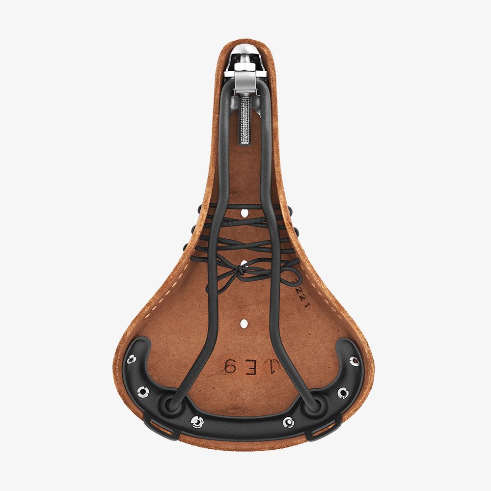 Brooks England B17 Softened Gravel Leather Bike Saddle