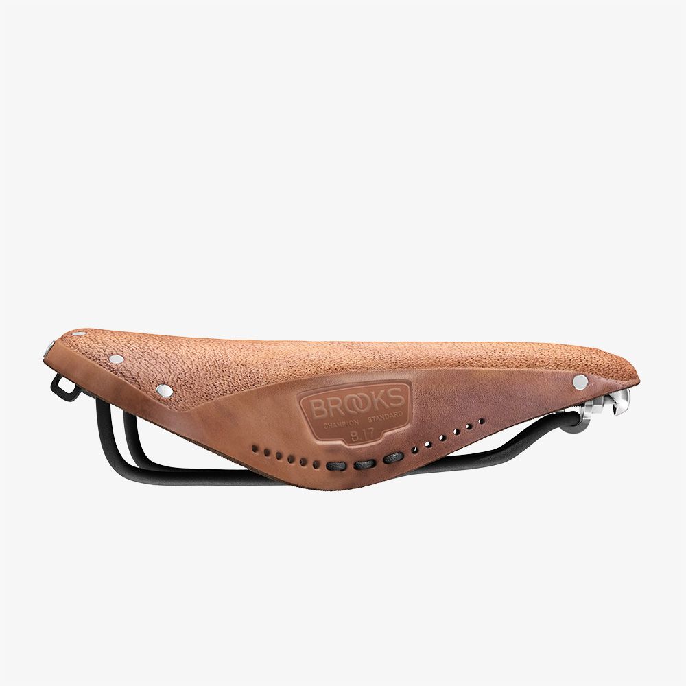 Brooks England B17 Softened Gravel Leather Bike Saddle