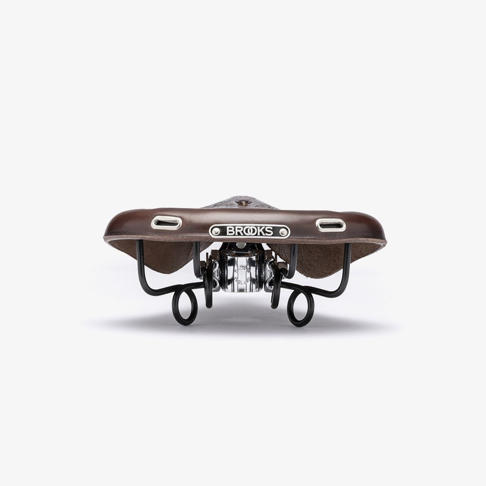 Brooks England B18 Leather Saddle With Twin Springs