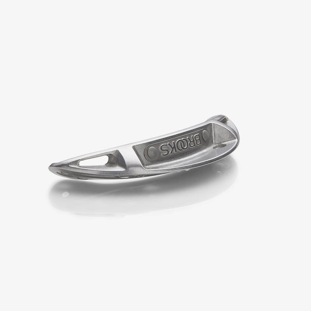 brooks england Silver Anodised Aluminium Backplate