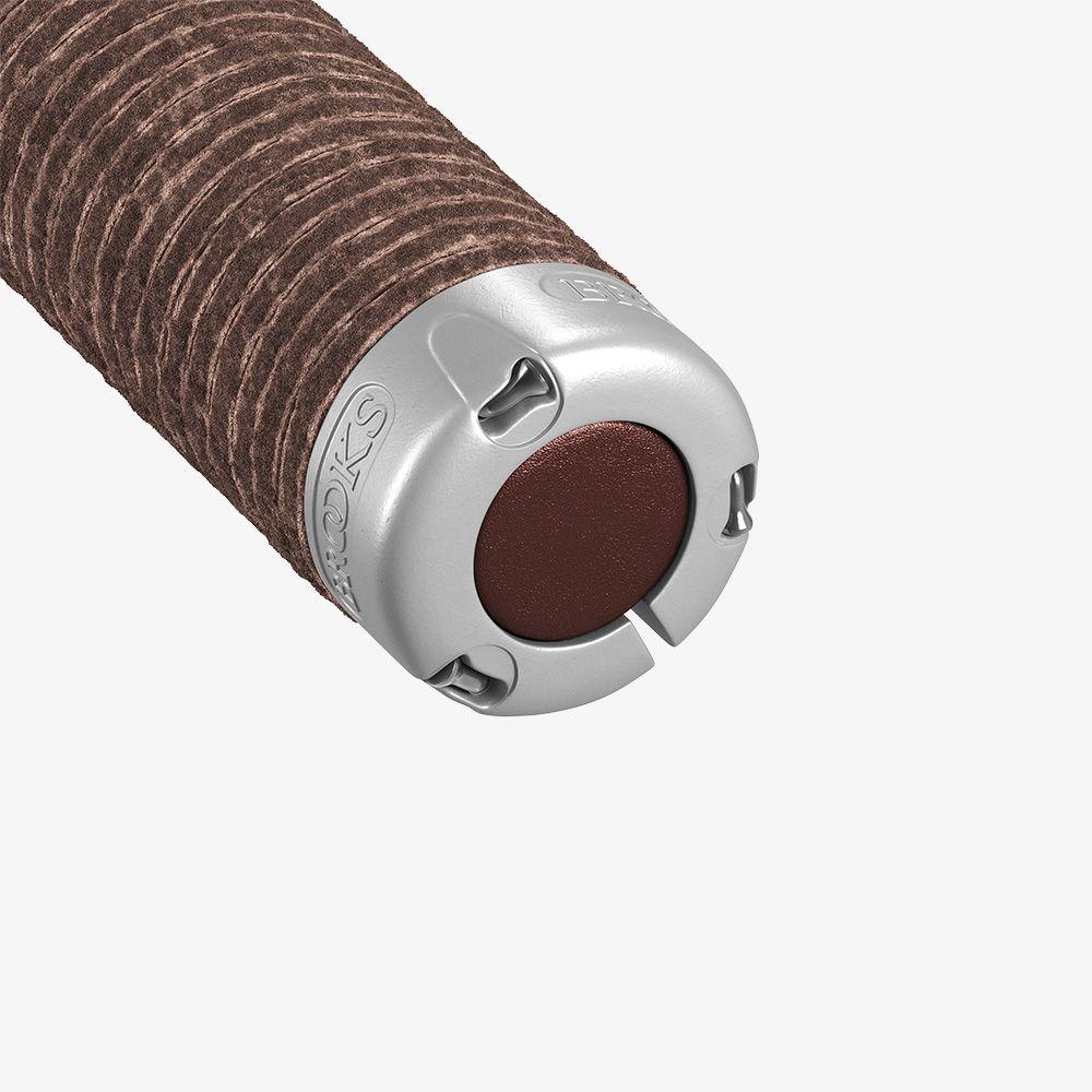 Brooks England Brooks Plump Leather Grips: Adjustable & Hardwearing Grips