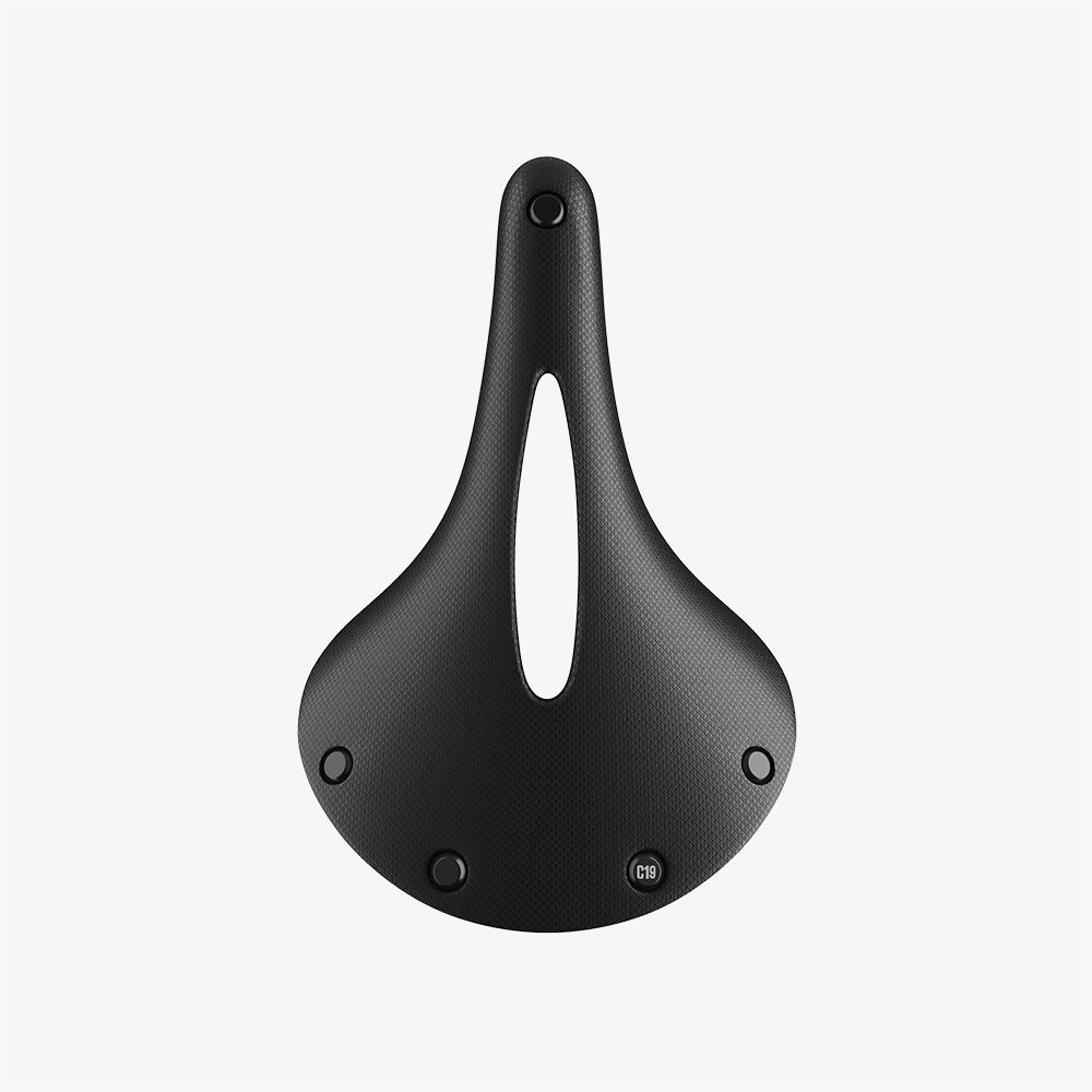 Brooks England C19 Carved Saddle Designed For Pressure Relief - Cambium Saddle