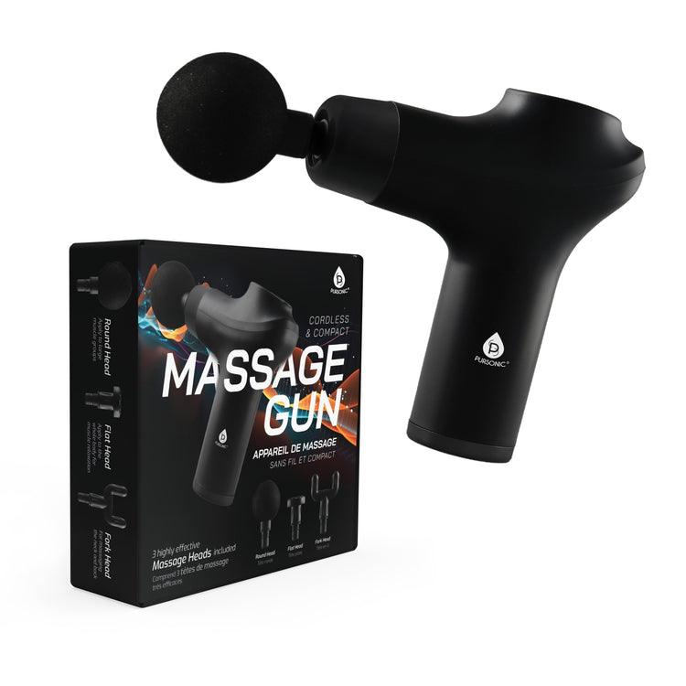brookstone 3 Speed Cordless & Rechargeable Professional Massage Gun by Pursonic