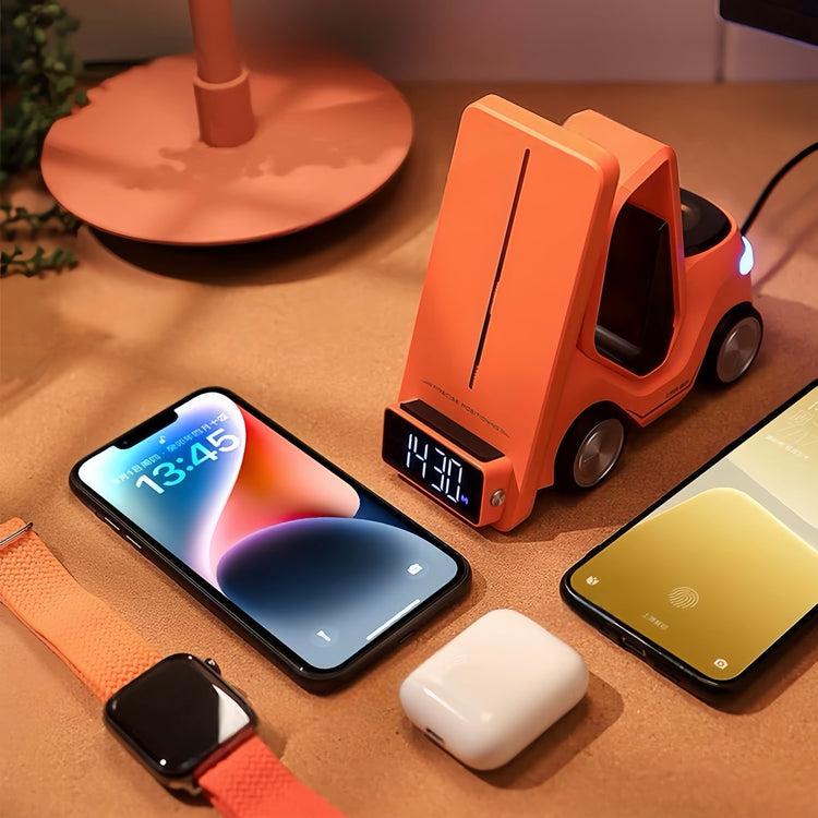 Brookstone 4 In 1 Forklift Fast Wireless Charging Station Dock For IPhone AirPods & Apple Watch By INSPECIAL HOME