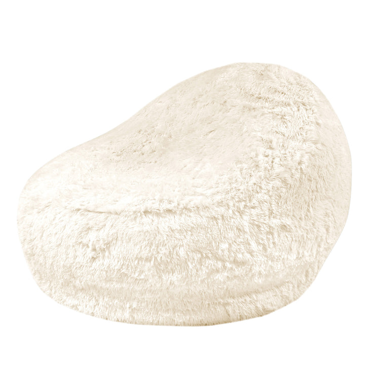 Brookstone AirCandy Mongolian Faux Fur Inflatable BloChair