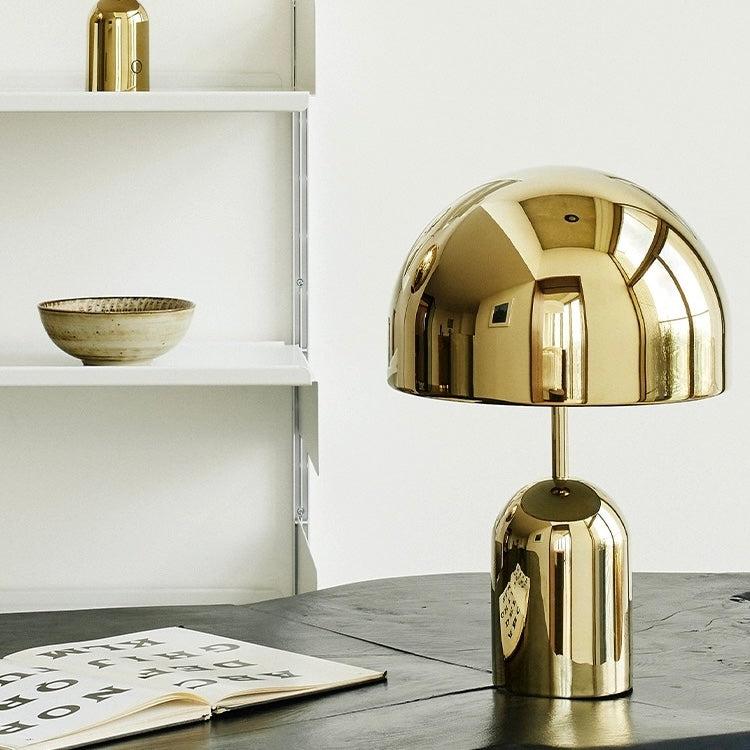 Brookstone Bell LED Table Lamp Large Dimmable Modern Bedside Lamp By INSPECIAL HOME